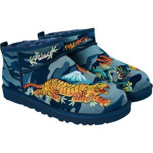 New Ugg x Palace Ultra Mini Boot Blue Camo